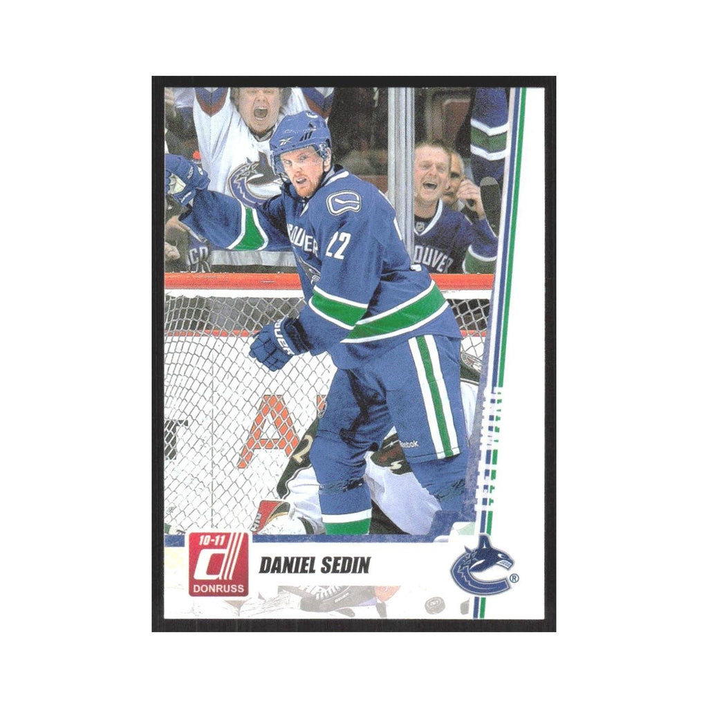 2010 Donruss Daniel Sedin Vancouver Canucks #140