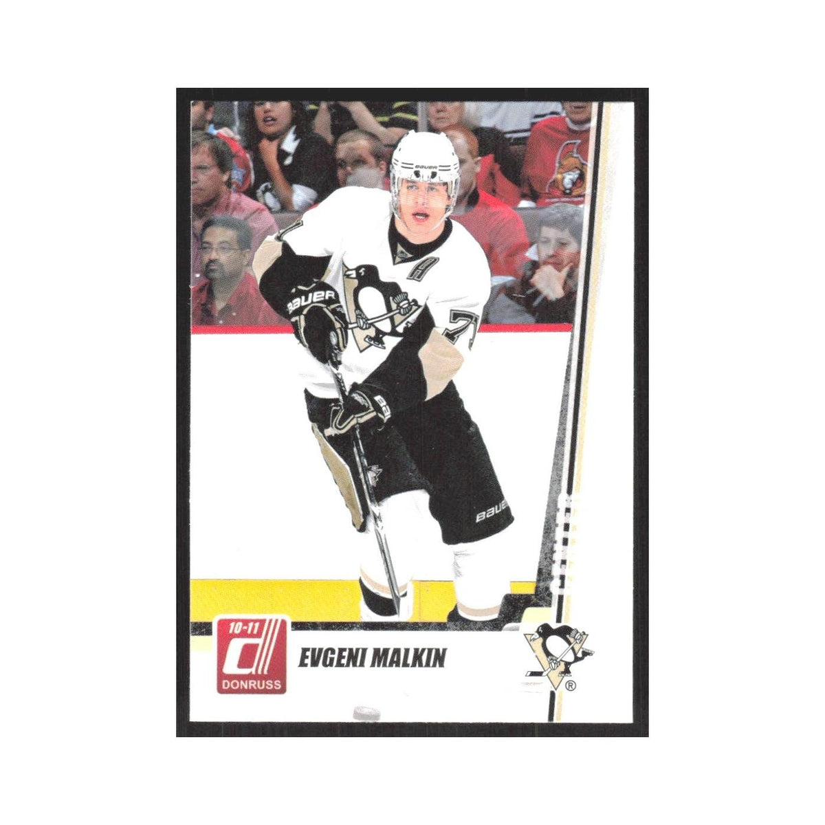 2010 Donruss Evgeni Malkin Pittsburgh Penguins #13