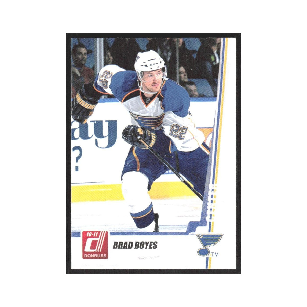 2010 Donruss Brad Boyes St. Louis Blues #54