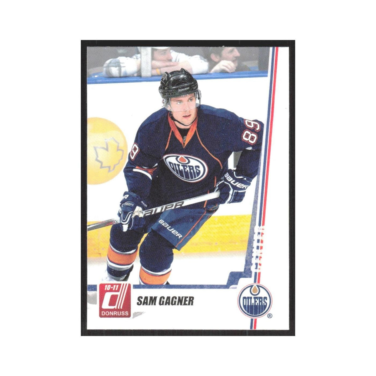 2010 Donruss Sam Gagner Edmonton Oilers #153