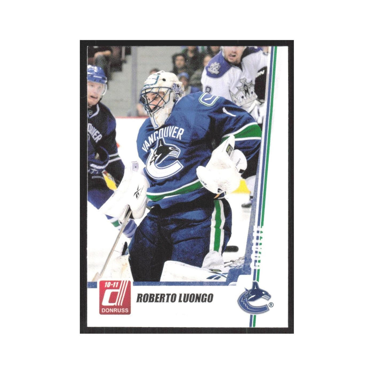 2010 Donruss Roberto Luongo Vancouver Canucks #40