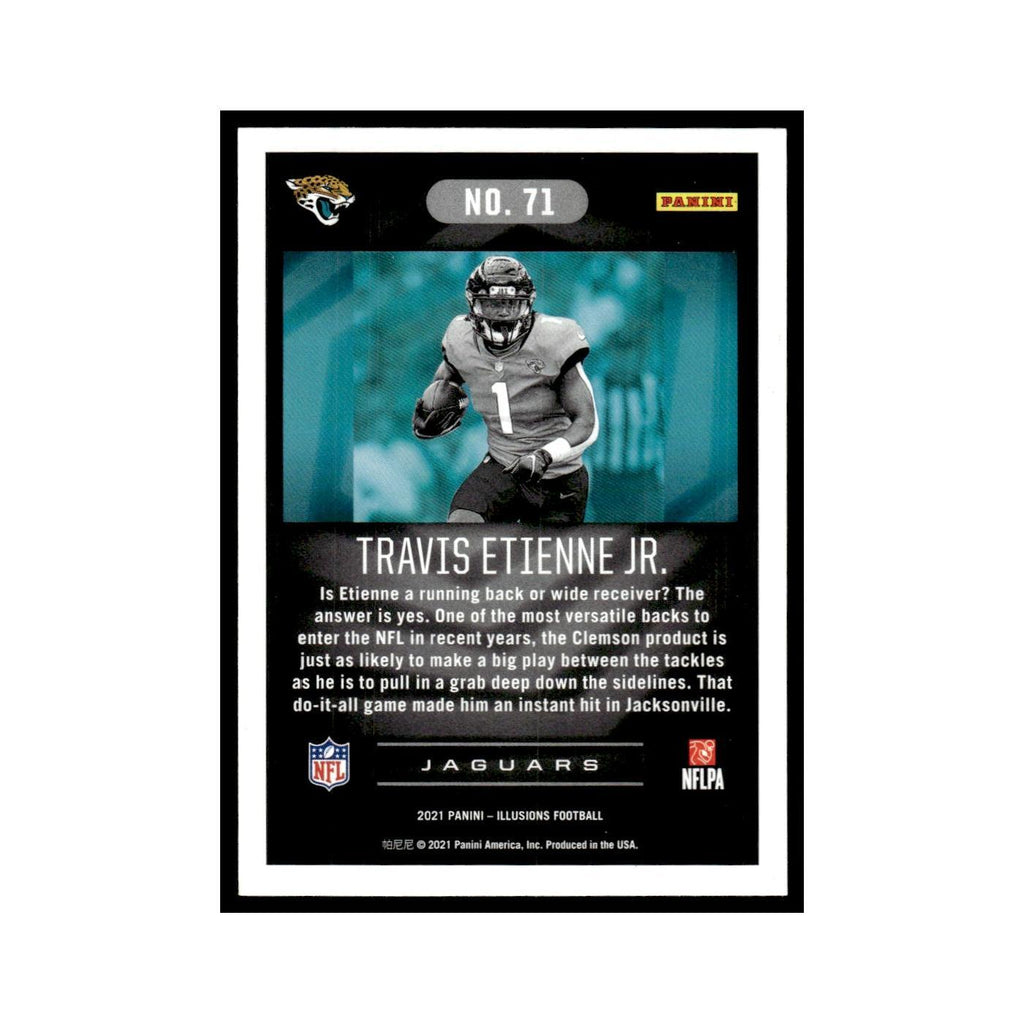 Travis Etienne Jr. 2021 Panini Illusions #71 Jacksonville Jaguars NM