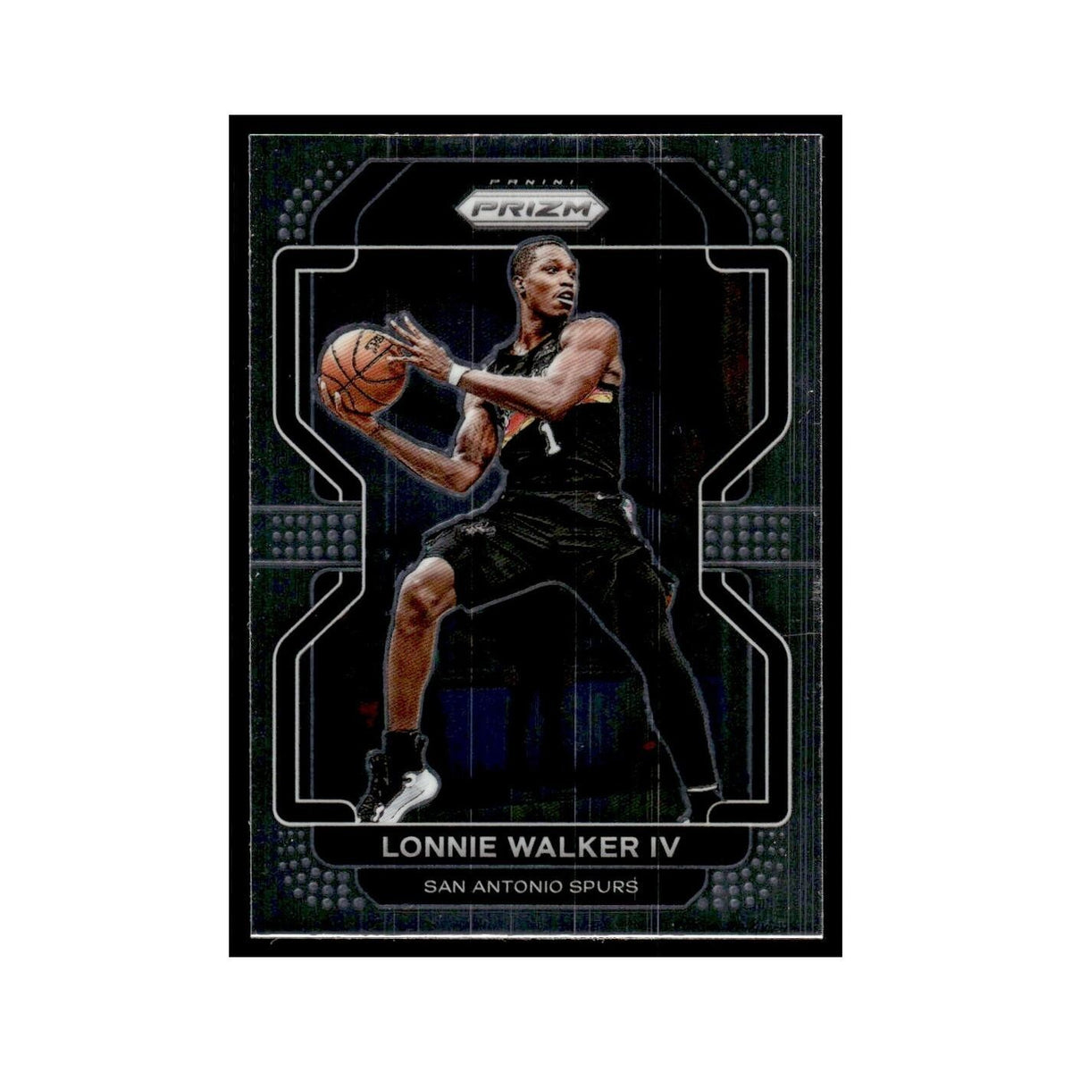 Lonnie Walker IV 2021 Panini Prizm #36 San Antonio Spurs Basketball Card NM