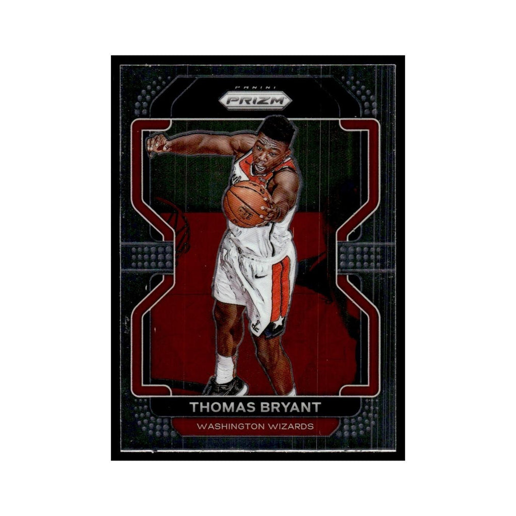 Thomas Bryant 2021 Panini Prizm #7 Washington Wizards Basketball Card NM
