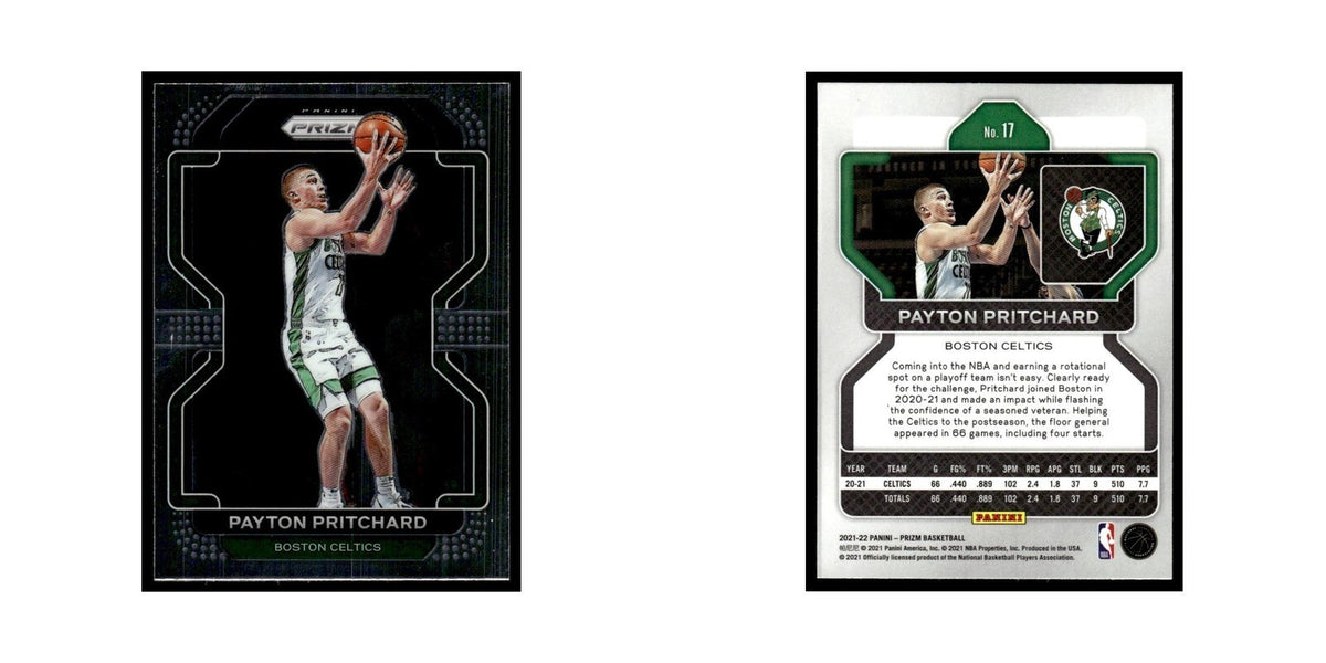 Payton Pritchard 2021 Panini Prizm #17 Boston Celtics Basketball Card NM