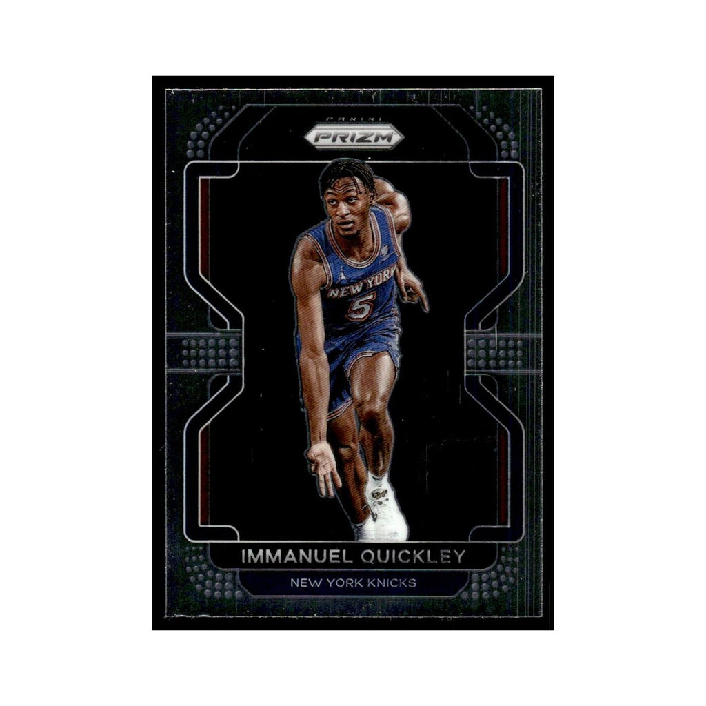 Immanuel Quickley 2021 Panini Prizm #129 New York Knicks Basketball Card NM
