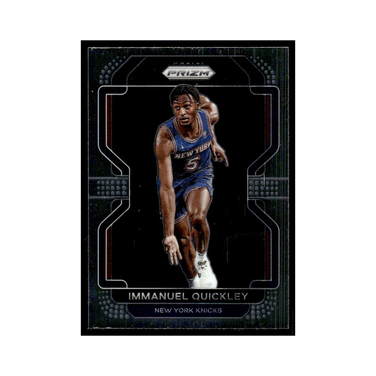 Immanuel Quickley 2021 Panini Prizm #129 New York Knicks Basketball Card NM