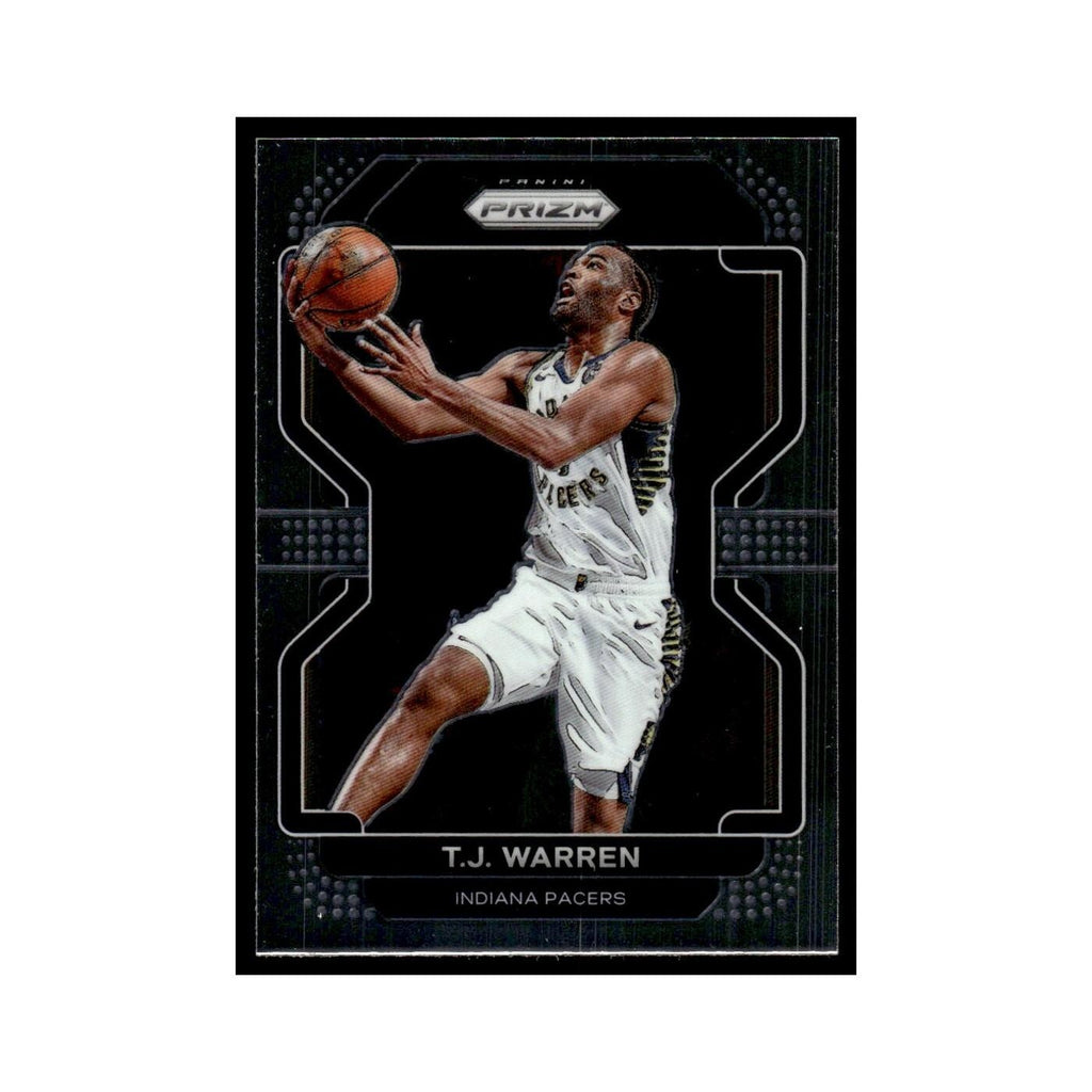 T.J. Warren 2021 Panini Prizm #90 Indiana Pacers Basketball Card NM