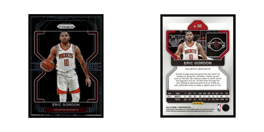 Eric Gordon 2021 Panini Prizm #169 Houston Rockets Basketball Card NM