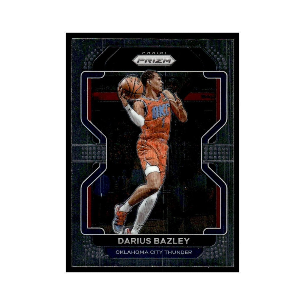 Darius Bazley 2021 Panini Prizm #237 Oklahoma City Thunder Basketball Card NM