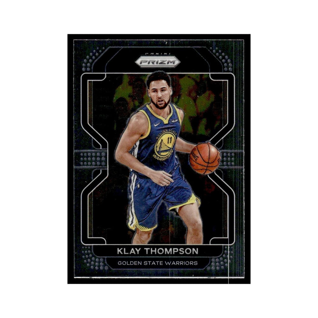 Klay Thompson 2021 Panini Prizm #92 Golden State Warriors Basketball Card NM