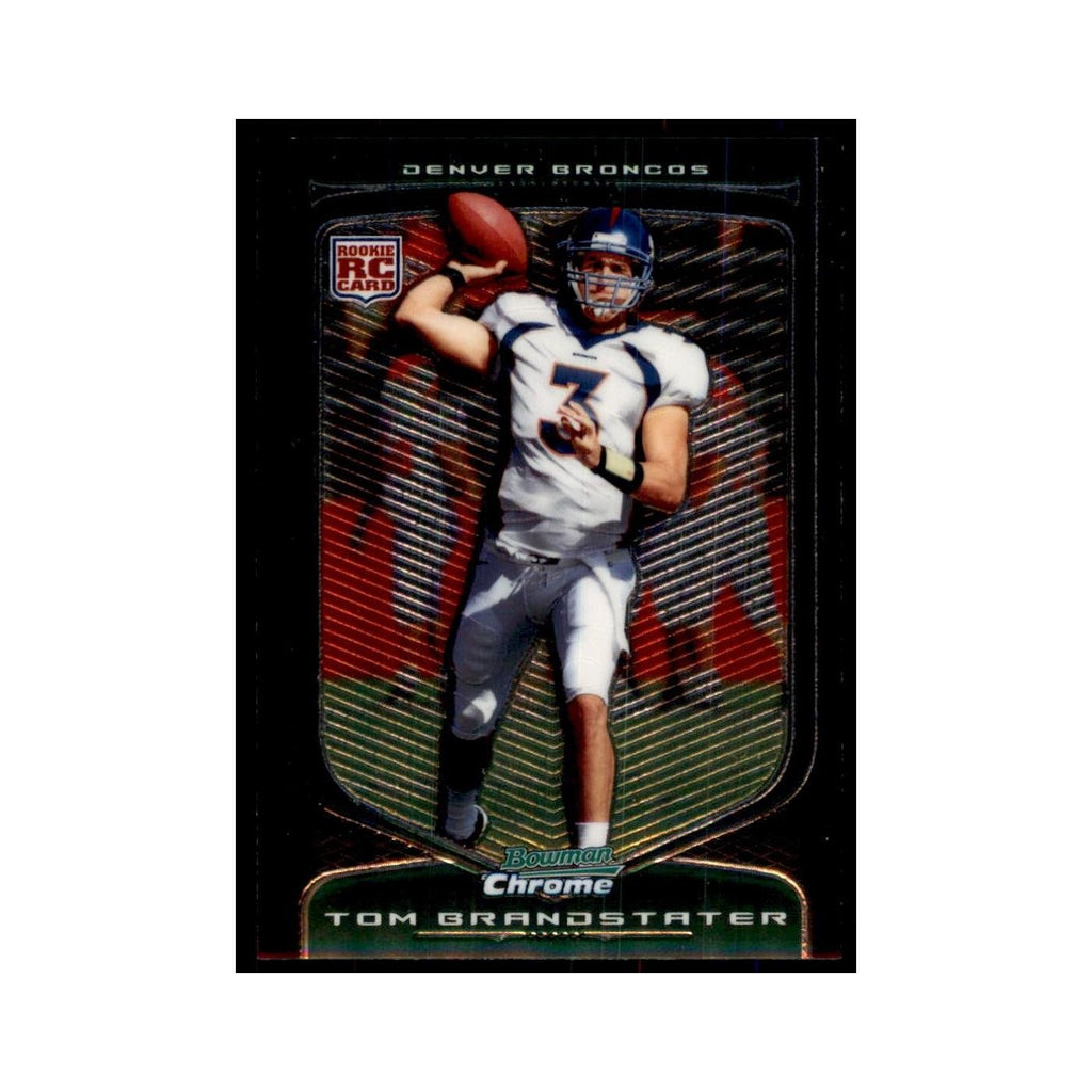 2009 Bowman Chrome Tom Brandstater RC Football Cards #159