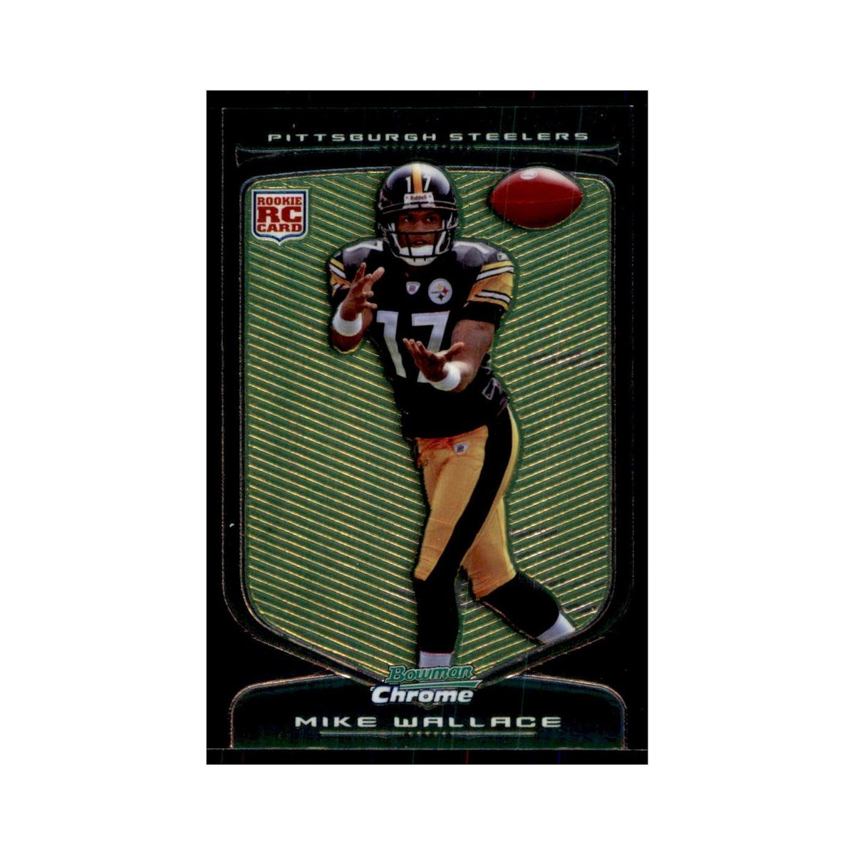 2009 Bowman Chrome Mike Wallace RC Football Cards #143