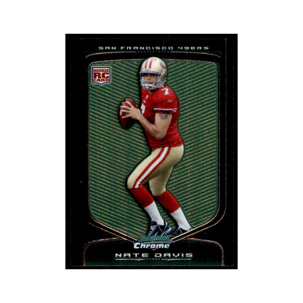 2009 Bowman Chrome Nate Davis RC Football Cards #113