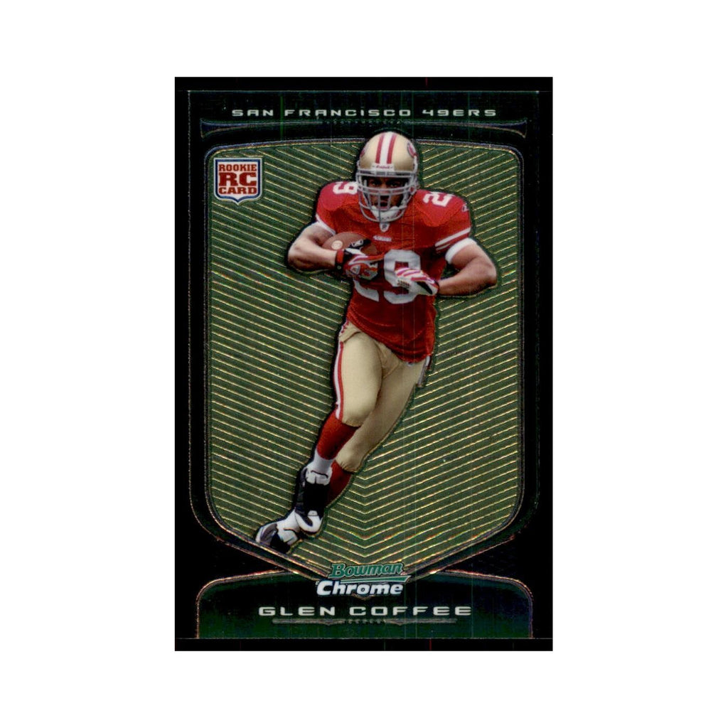 2009 Bowman Chrome Glen Coffee RC Football Cards #136