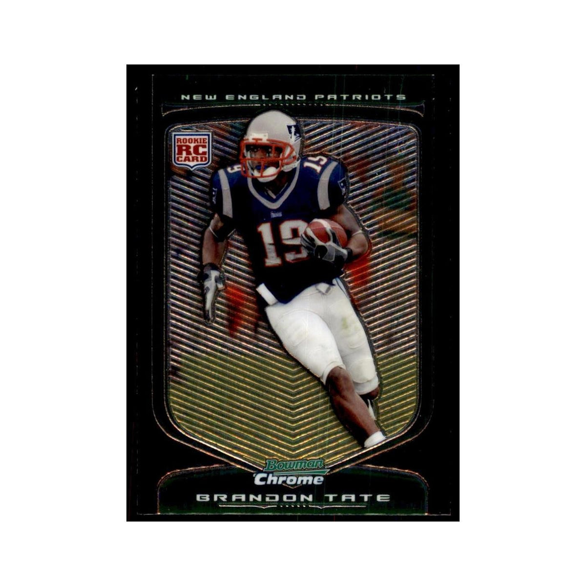2009 Bowman Chrome Brandon Tate RC Football Cards #165
