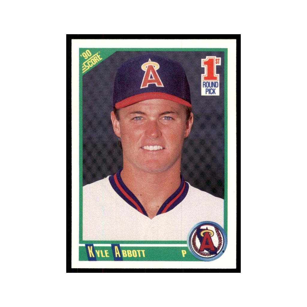 1990 Score Kyle Abbott Baseball Cards #673