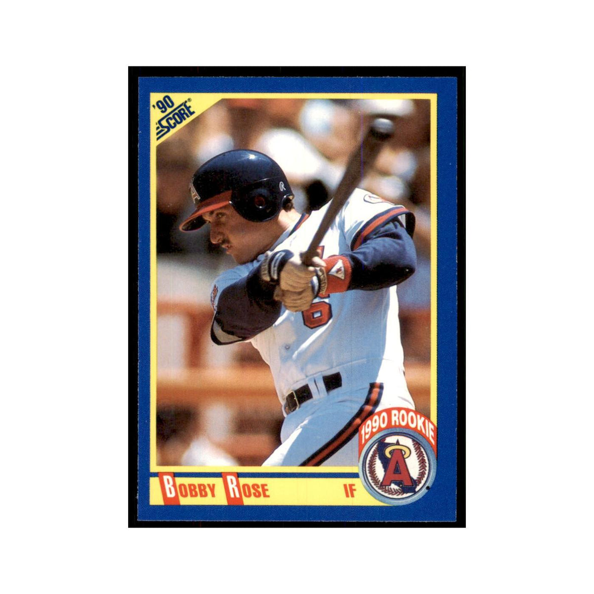 1990 Score Bobby Rose RC Baseball Cards #604