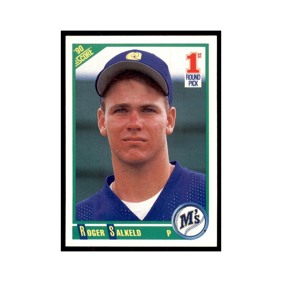 1990 Score Roger Salkeld Baseball Cards #674