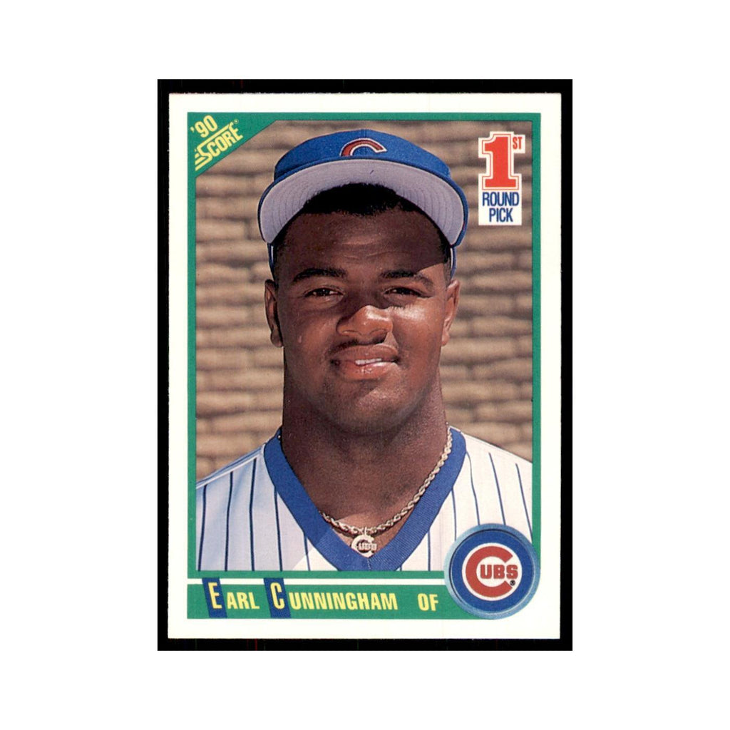 1990 Score Earl Cunningham Baseball Cards #670