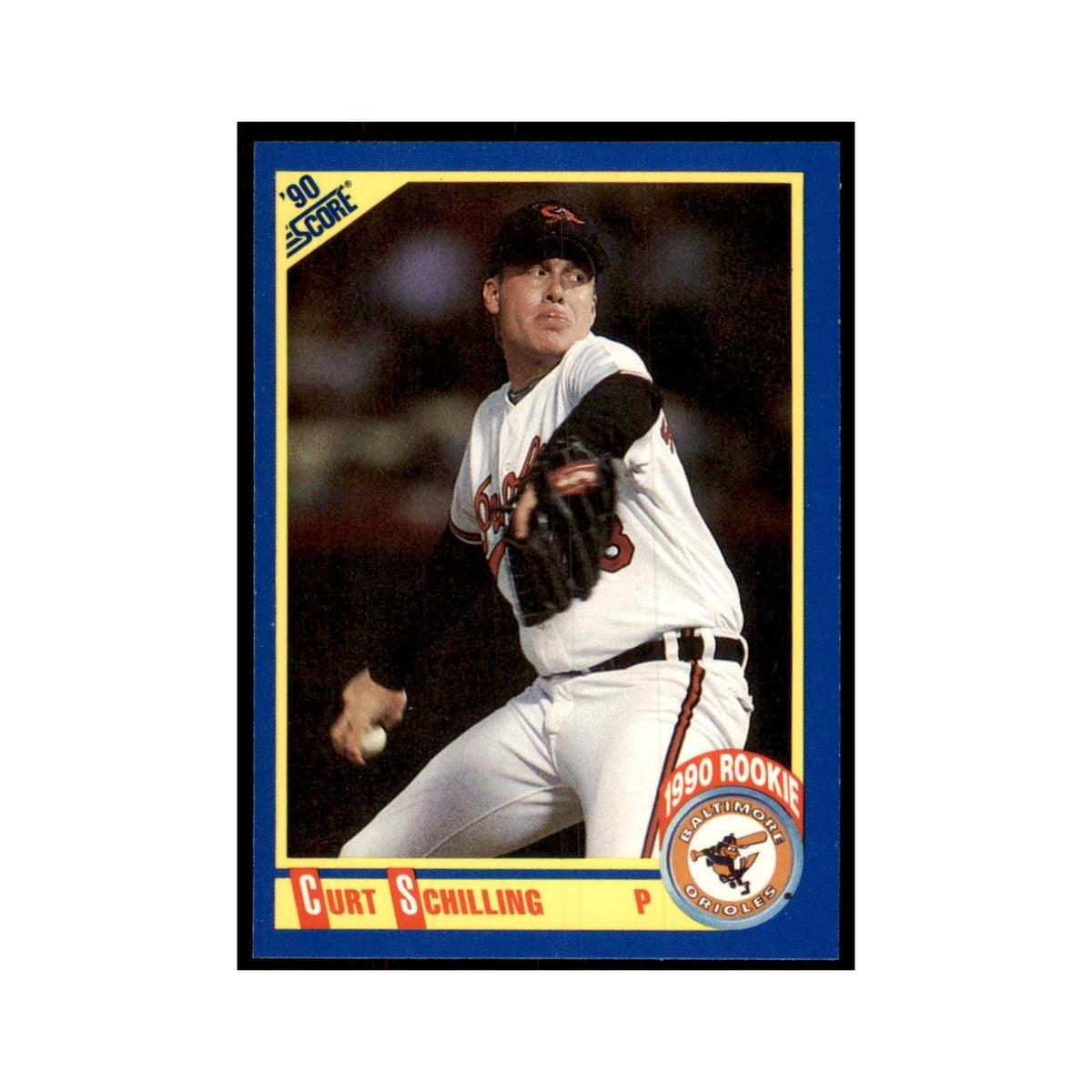 1990 Score Curt Schilling RC Baseball Cards #581