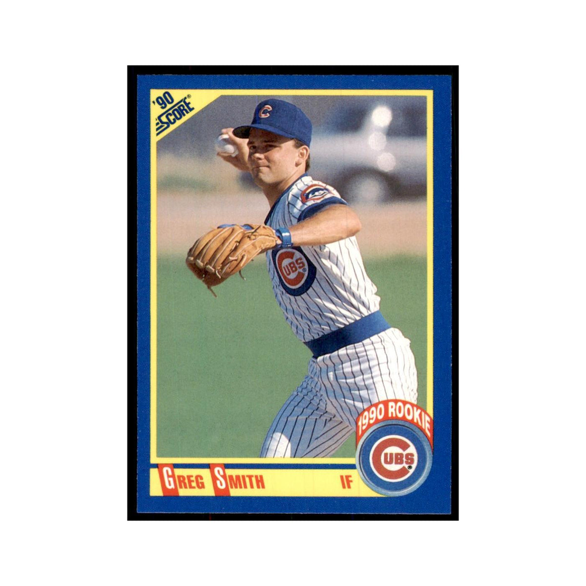 1990 Score Greg Smith RC Baseball Cards #614