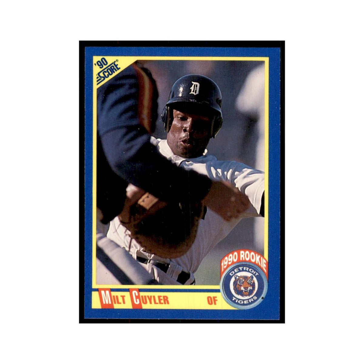 1990 Score Milt Cuyler RC Baseball Cards #583