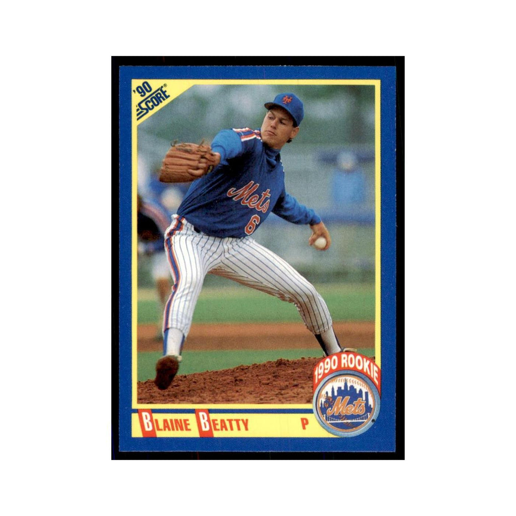 1990 Score Blaine Beatty RC Baseball Cards #632