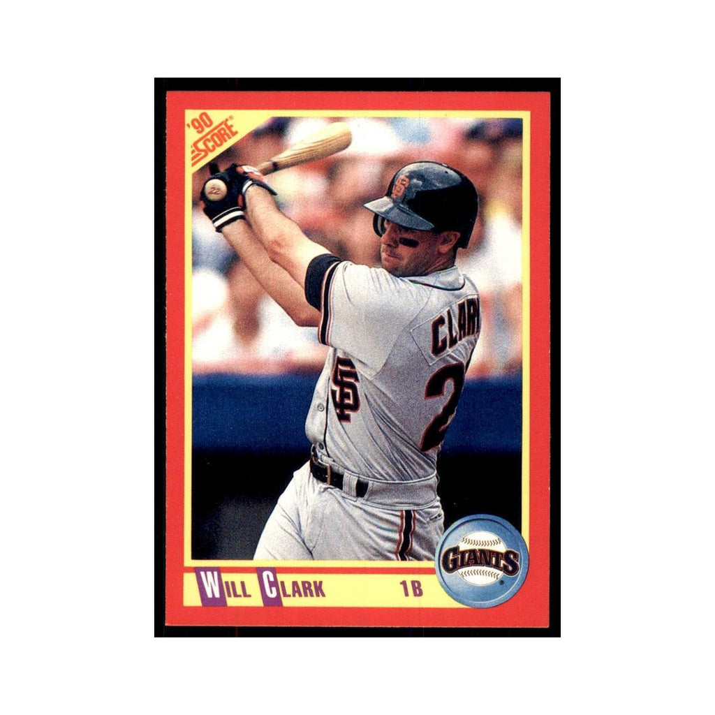1990 Score Will Clark Baseball Cards #300