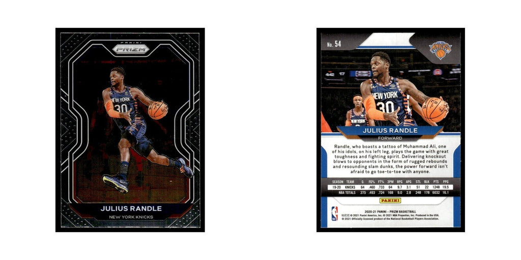 Julius Randle 2020 Panini Prizm #30 New York Knicks Basketball Card NM