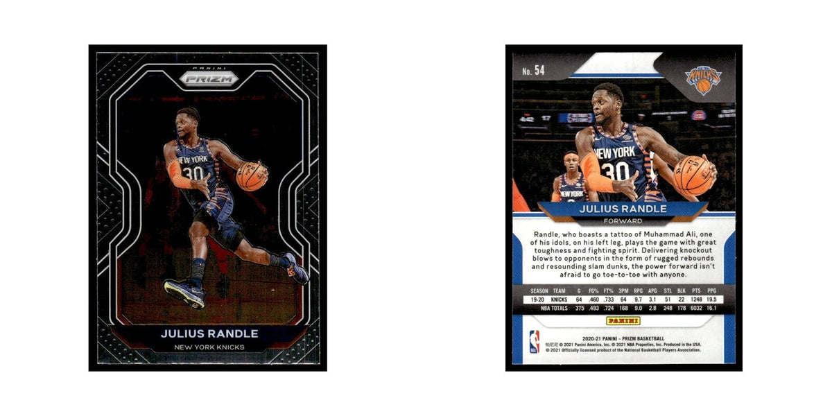 Julius Randle 2020 Panini Prizm #30 New York Knicks Basketball Card NM