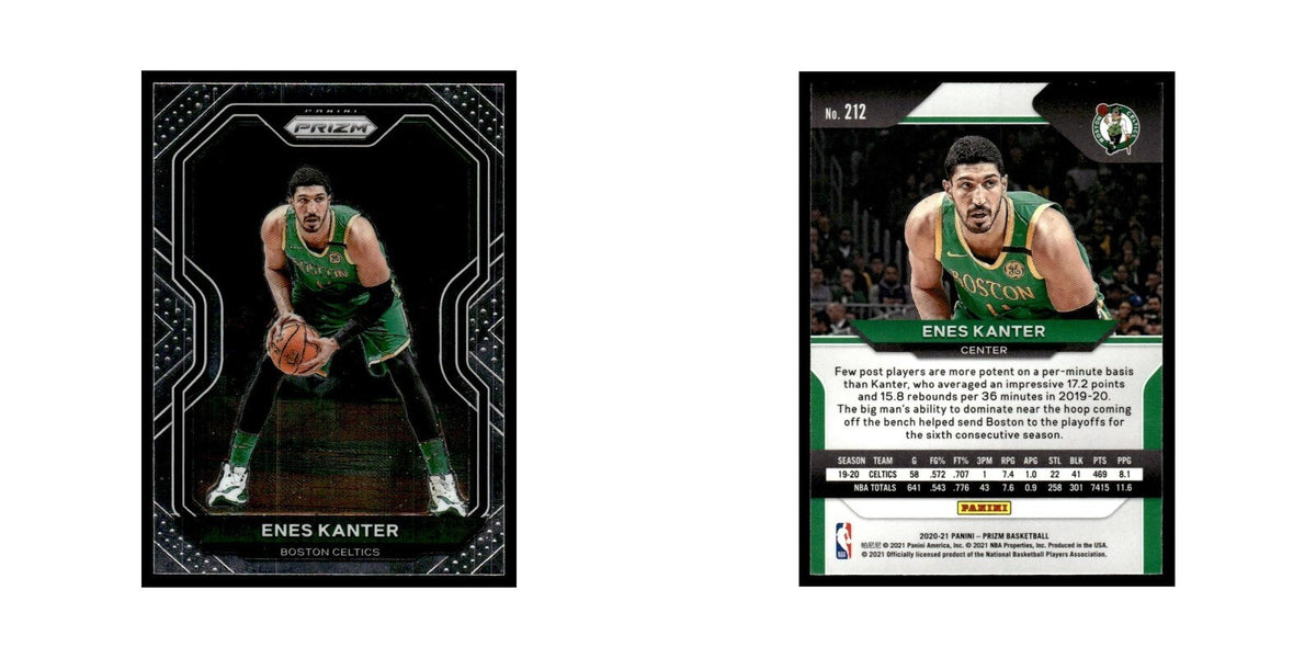 Enes Kanter 2020 Panini Prizm #212 Boston Celtics Basketball Card NM
