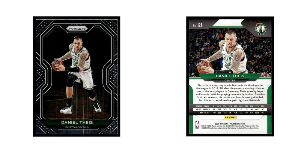 Daniel Theis 2020 Panini Prizm #121 Boston Celtics Basketball Card NM