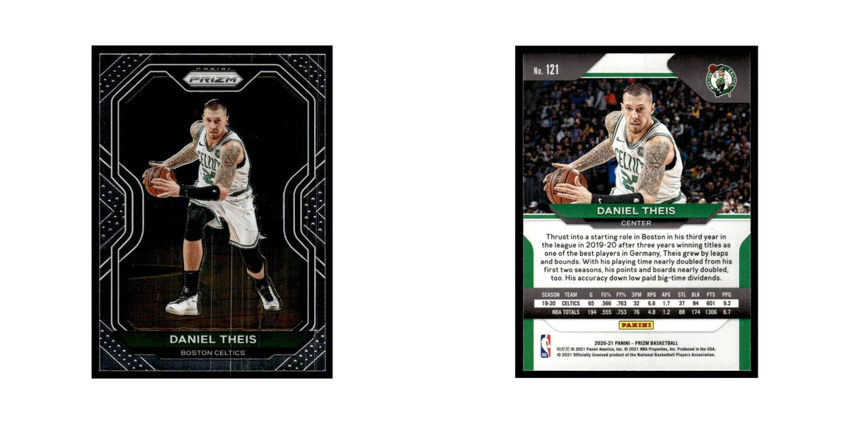 Daniel Theis 2020 Panini Prizm #121 Boston Celtics Basketball Card NM