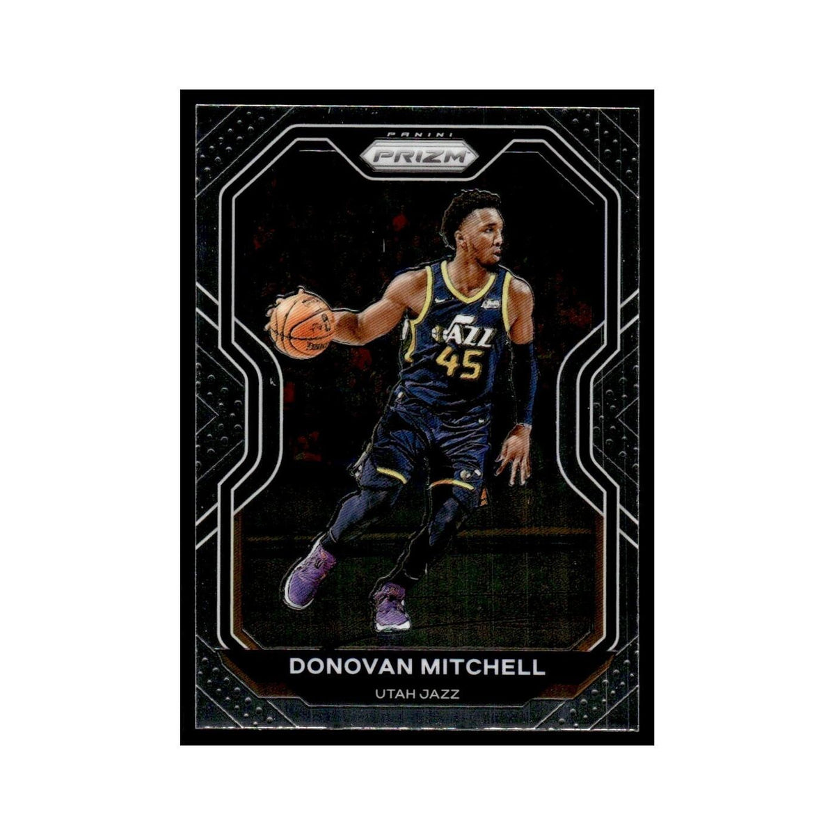 Donovan Mitchell 2020 Panini Prizm #68 Utah Jazz Basketball Card NM