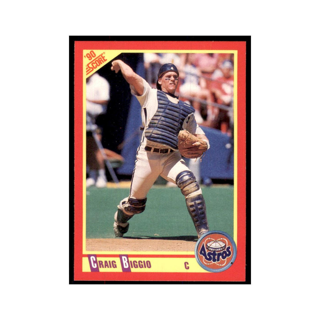 1990 Score Craig Biggio Baseball Cards #275