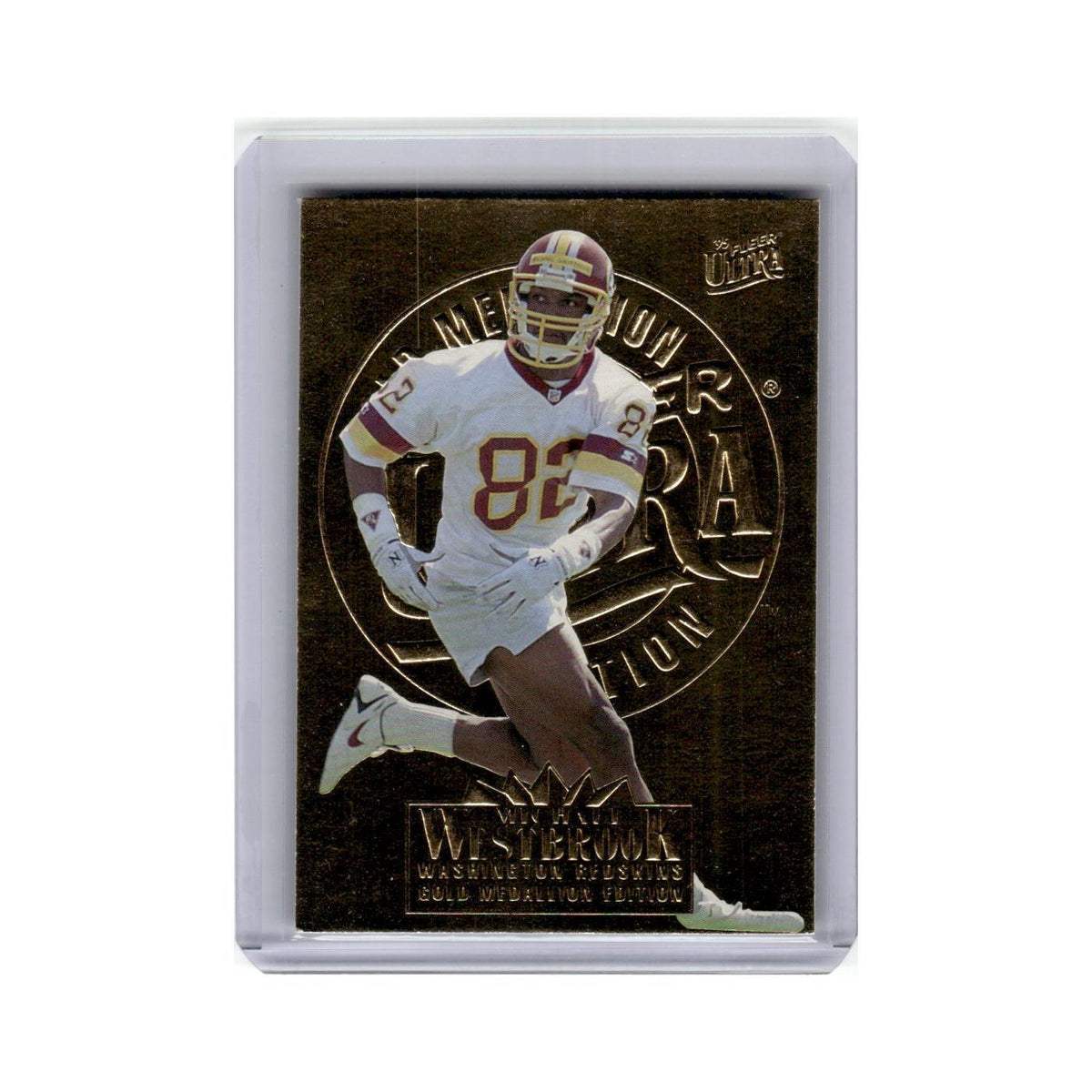 Michael Westbrook 1995 Ultra #344 Washington Redskins Football Card NM