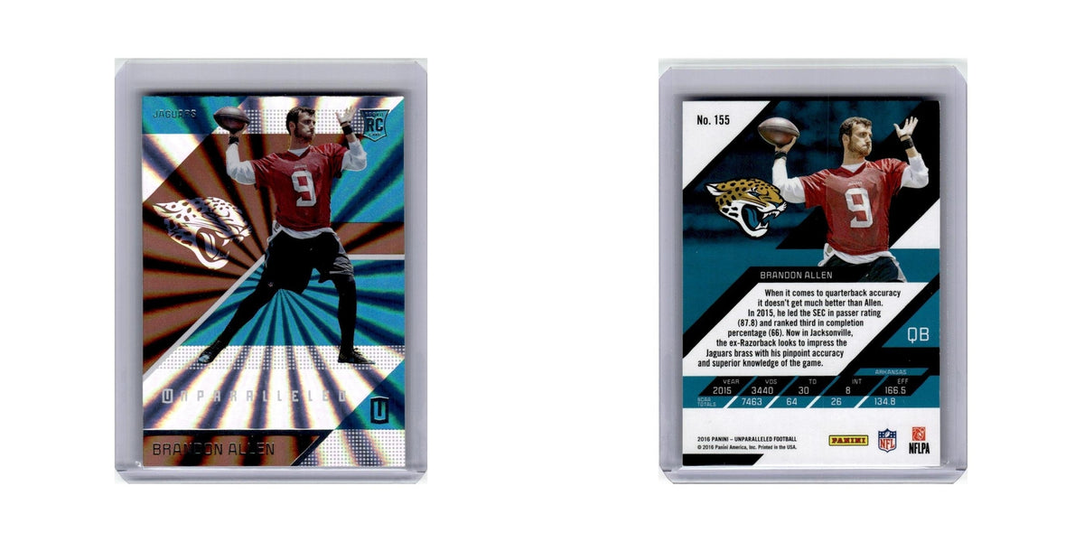 Brandon Allen 2016 Panini Unparalleled #155 Jacksonville Jaguars NM