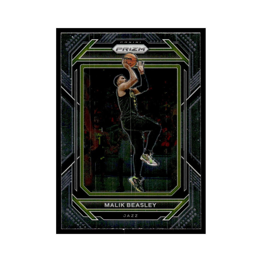 Malik Beasley 2022 Panini Prizm #60 Utah Jazz Basketball Card NM