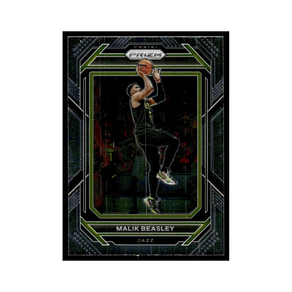 Malik Beasley 2022 Panini Prizm #60 Utah Jazz Basketball Card NM