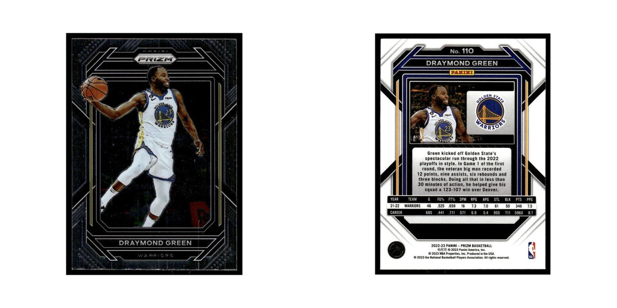 Draymond Green 2022 Panini Prizm #110 Golden State Warriors Basketball Card NM