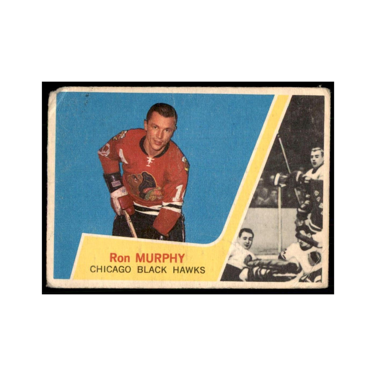1963 Topps Ron Murphy Chicago Blackhawks #40