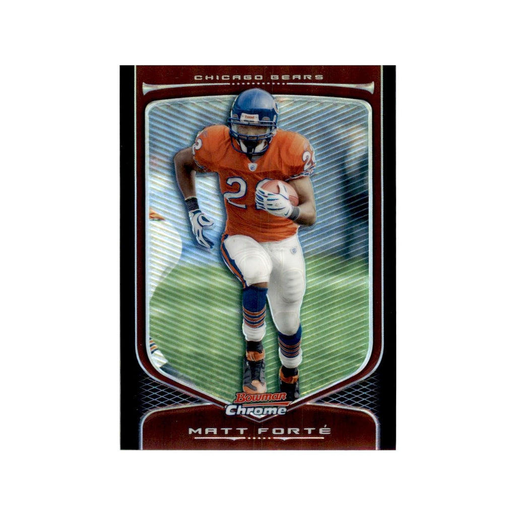 2009 Bowman Refractors Matt Forte Football Cards #39