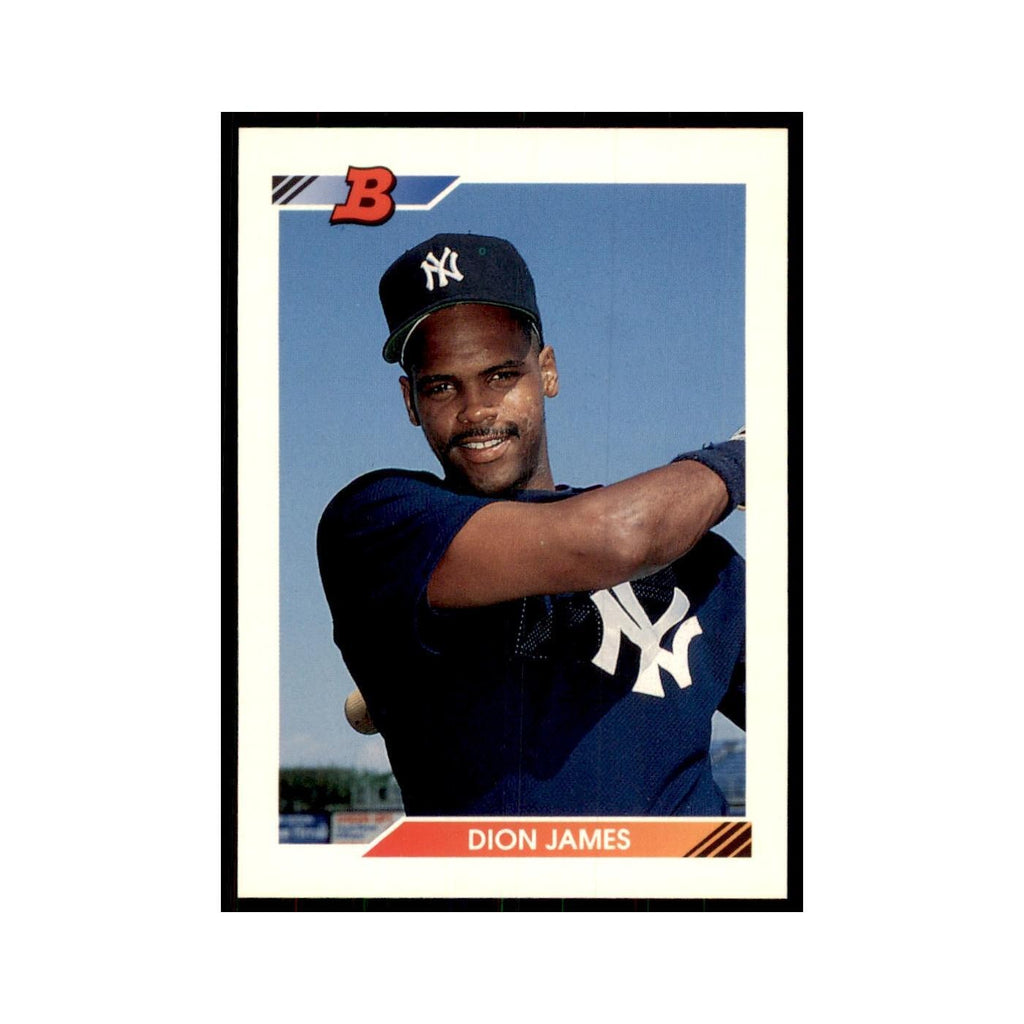 1992 Bowman Dion James Baseball Cards #494