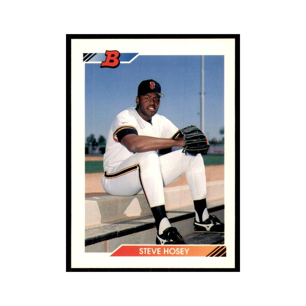 1992 Bowman Steve Hosey Baseball Cards #544