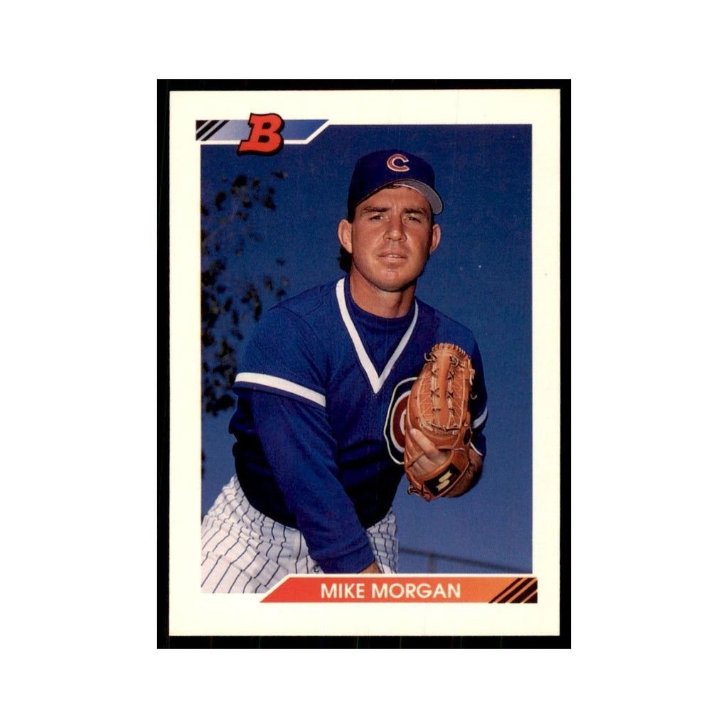 1992 Bowman Mike Morgan Baseball Cards #647