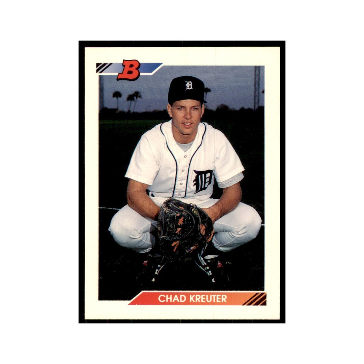 1992 Bowman Chad Kreuter Baseball Cards #515
