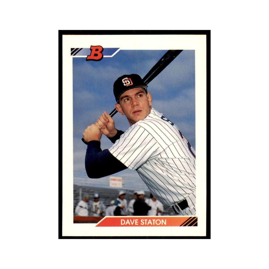 1992 Bowman Dave Staton Baseball Cards #499