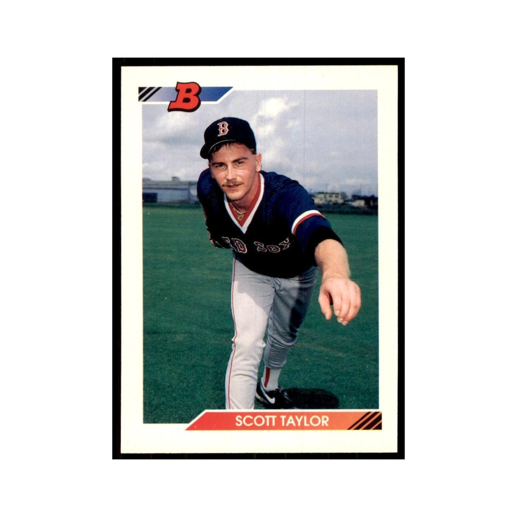 1992 Bowman Scott Taylor Baseball Cards #618