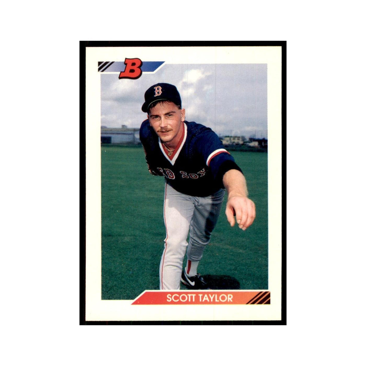 1992 Bowman Scott Taylor Baseball Cards #618